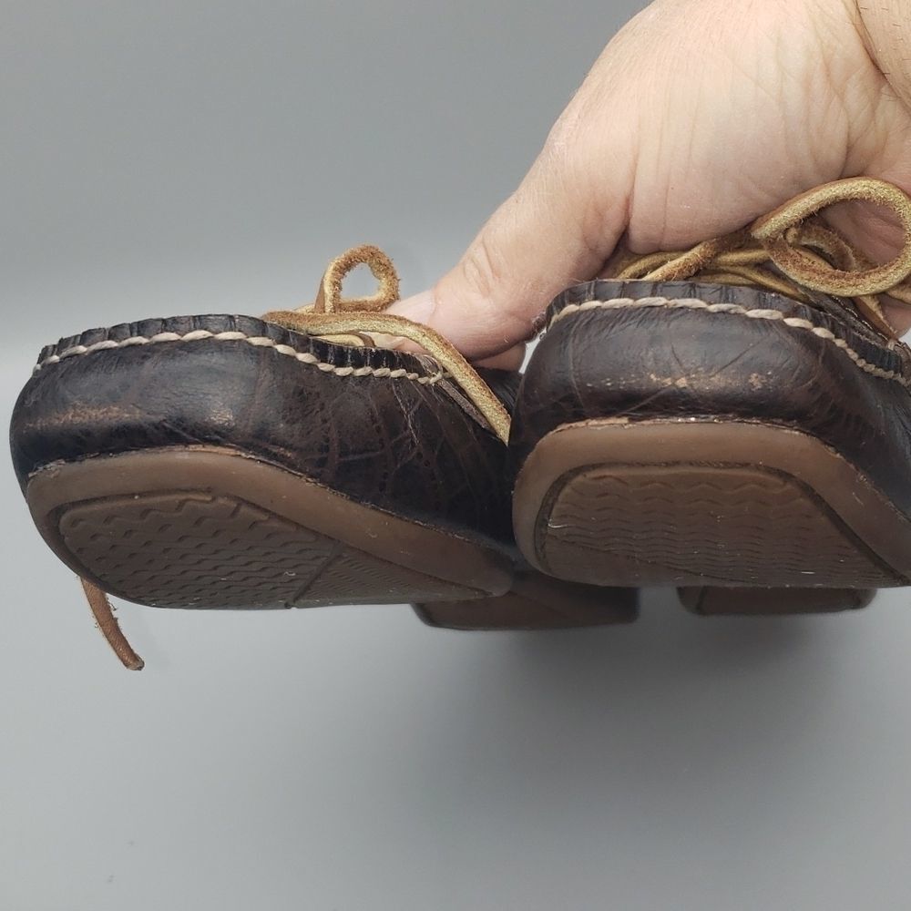 Sperry Topsider womens brown loafers size 7.5 - Picture 8 of 10